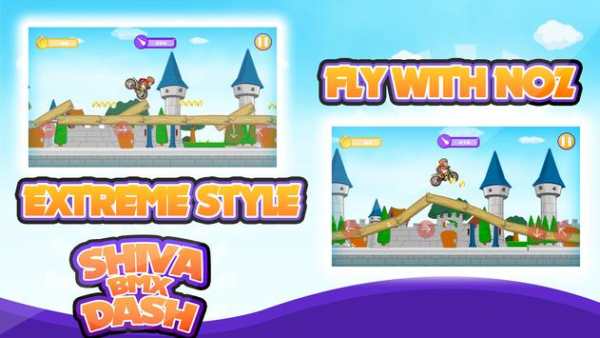 Shiva BMX Dash - Rider Bicycle screenshot 3