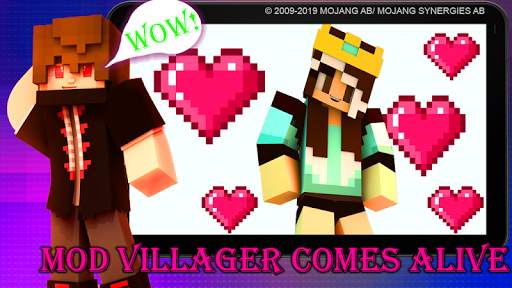 Villager Girlfriend Mod for Minecraft PE screenshot 2