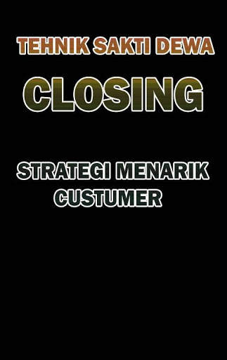 Teknik Closing, screenshot 6