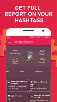 Profile Visitors & Hashtags for Instagram Report screenshot 2