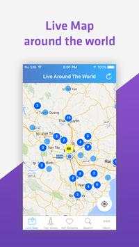 Social Live Stream Map screenshot 1