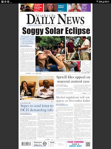 Starkville Daily News screenshot 1