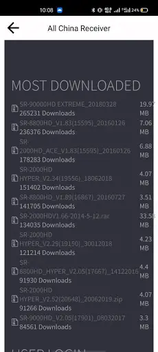 Dish software download -All dish Receiver software screenshot 2