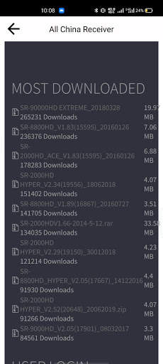 Dish software download -All dish Receiver software screenshot 2