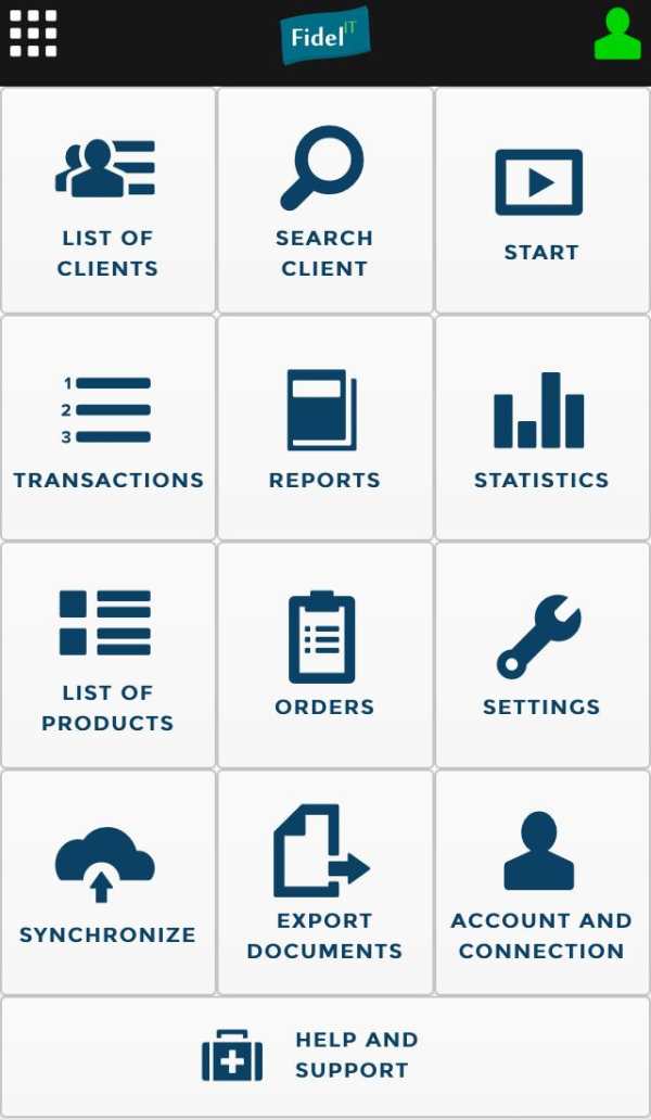 FidelIT Shop Management screenshot 1