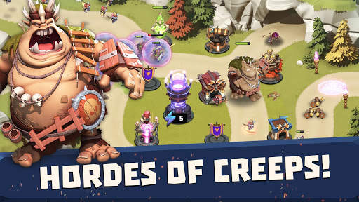 Castle Creeps TD - Epic tower defense 4 تصوير الشاشة