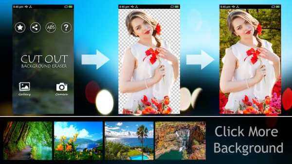Cut out background Eraser app screenshot 1