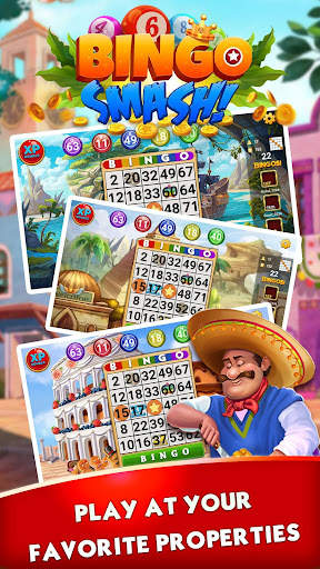 Bingo Smash Lucky Bingo Travel screenshot 1