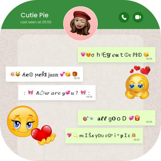 Chat Styles Fonts for Whatsapp 1.4