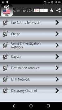 TV Channels USA screenshot 2