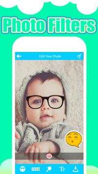 Face Stickers U Photo Filters Effect скриншот 1