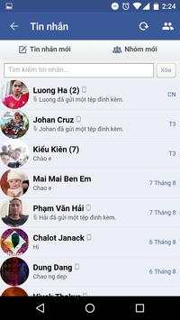 Lite Messenger for Facebook screenshot 2