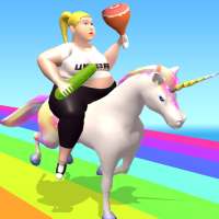 Fat 2 Fit! Unicorn Challenge logo