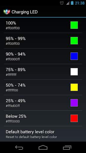Charging LED screenshot 4