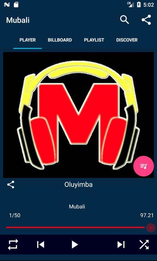 Mubali Music App screenshot 2