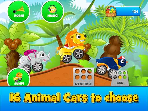 Animal Cars Kids Racing Game screenshot 7