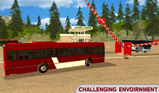 Sopir simulator menanjak bus screenshot 1