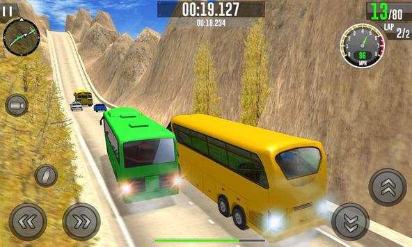 Telolet Bus Simulator - Hill Climb Bus Racing 3D screenshot 2