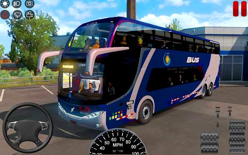 Euro City Coach Bus Simulator 2021: Bus Game screenshot 3