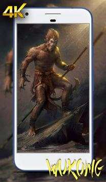 Sun Wukong - Monkey King HD Wallpaper screenshot 3