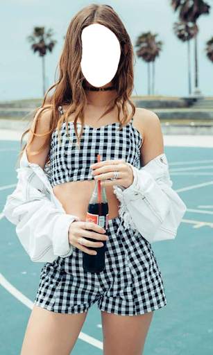 Women Shorts Outfit Photo Suit screenshot 5