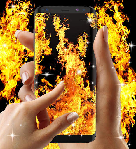 Fire flames live wallpaper screenshot 6