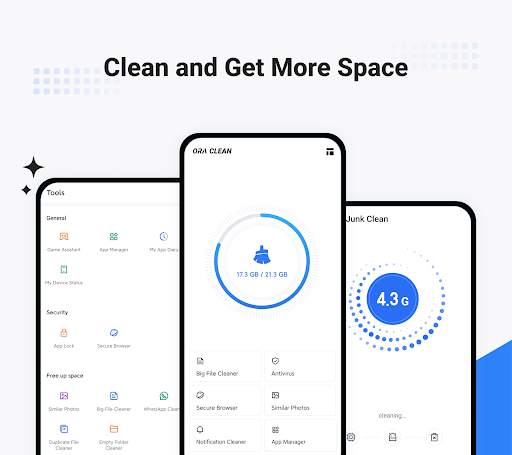 Ora Clean & Master, Antivirus screenshot 1