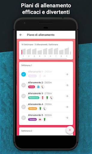 Swim Coach - Nuoto Allenamenti screenshot 4