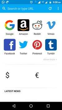 Web Browser screenshot 1