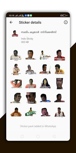 Malayalam WAStickers screenshot 7