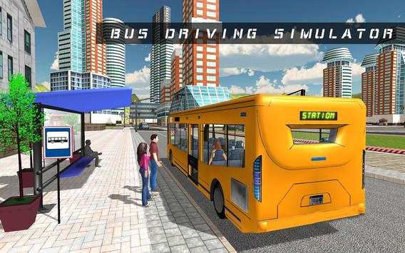 Coach Bus City Driving 2016 screenshot 2