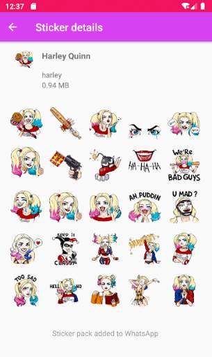 Harley stickers for Whatsapp screenshot 2
