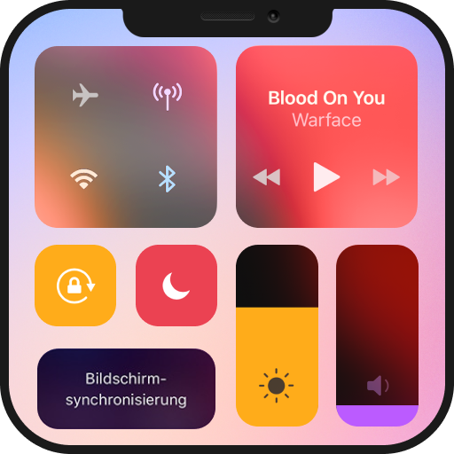 Control Center iOS 15 - Move t icon