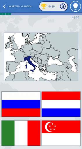 De vlaggen van de wereld quiz screenshot 4