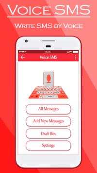 Voice SMS : Write SMS by Voice скриншот 2