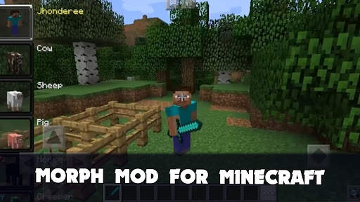 Morph Mod for Minecraft PE screenshot 1