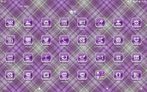 White Orchids Go Launcher theme screenshot 10