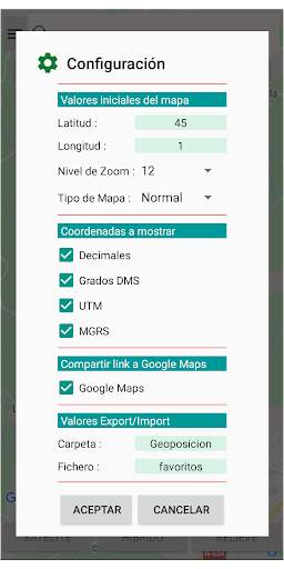 GeoPosicion Lite screenshot 5
