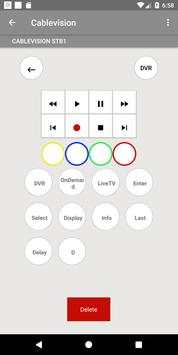 Cable Vision Remote Control screenshot 6