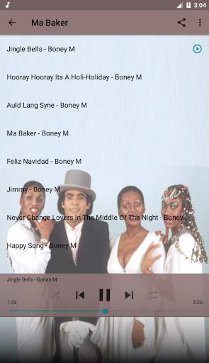 Boney M Top Music Hot screenshot 1