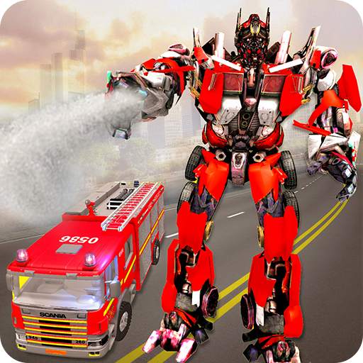 Robot Transformation Fire Truck: Real Robot Wars 1.0.1
