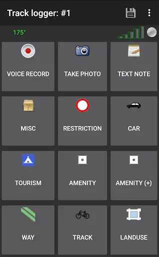 OSMTracker for Android™ screenshot 2