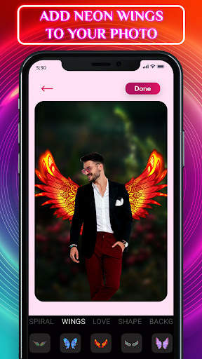 Neon Photo Editor screenshot 8