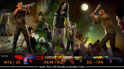 Sniper Dead Zombie War Game 3D screenshot 3