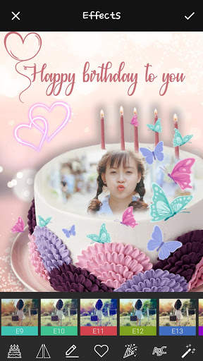 Name Art On Birthday Cake: Focus Filter Maker App screenshot 3