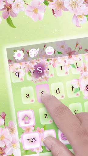 Cherry Blossom Typewriter screenshot 2
