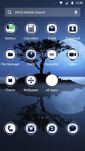 Quite-APUS Launcher theme screenshot 2