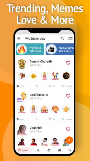Hindi Stickers for WhatsApp-Bollywood Stickers screenshot 3