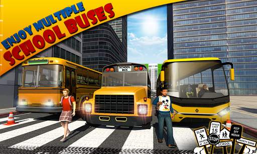 Schoolbus Driver 3D SIM screenshot 4