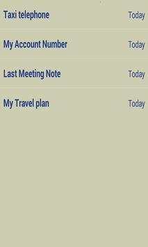 My Notes screenshot 3